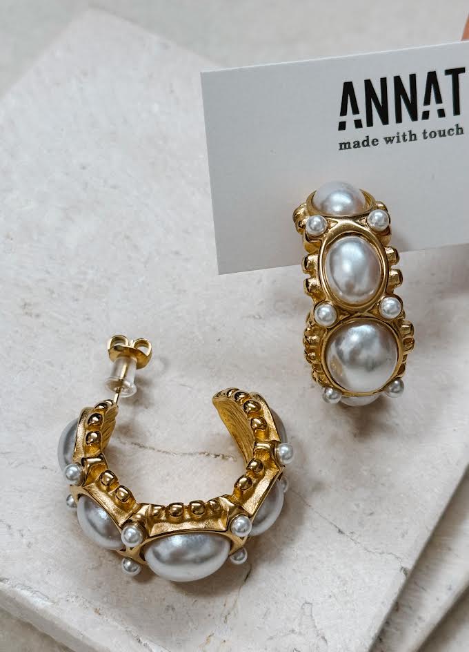 ARGOLAS COM PÉROLAS