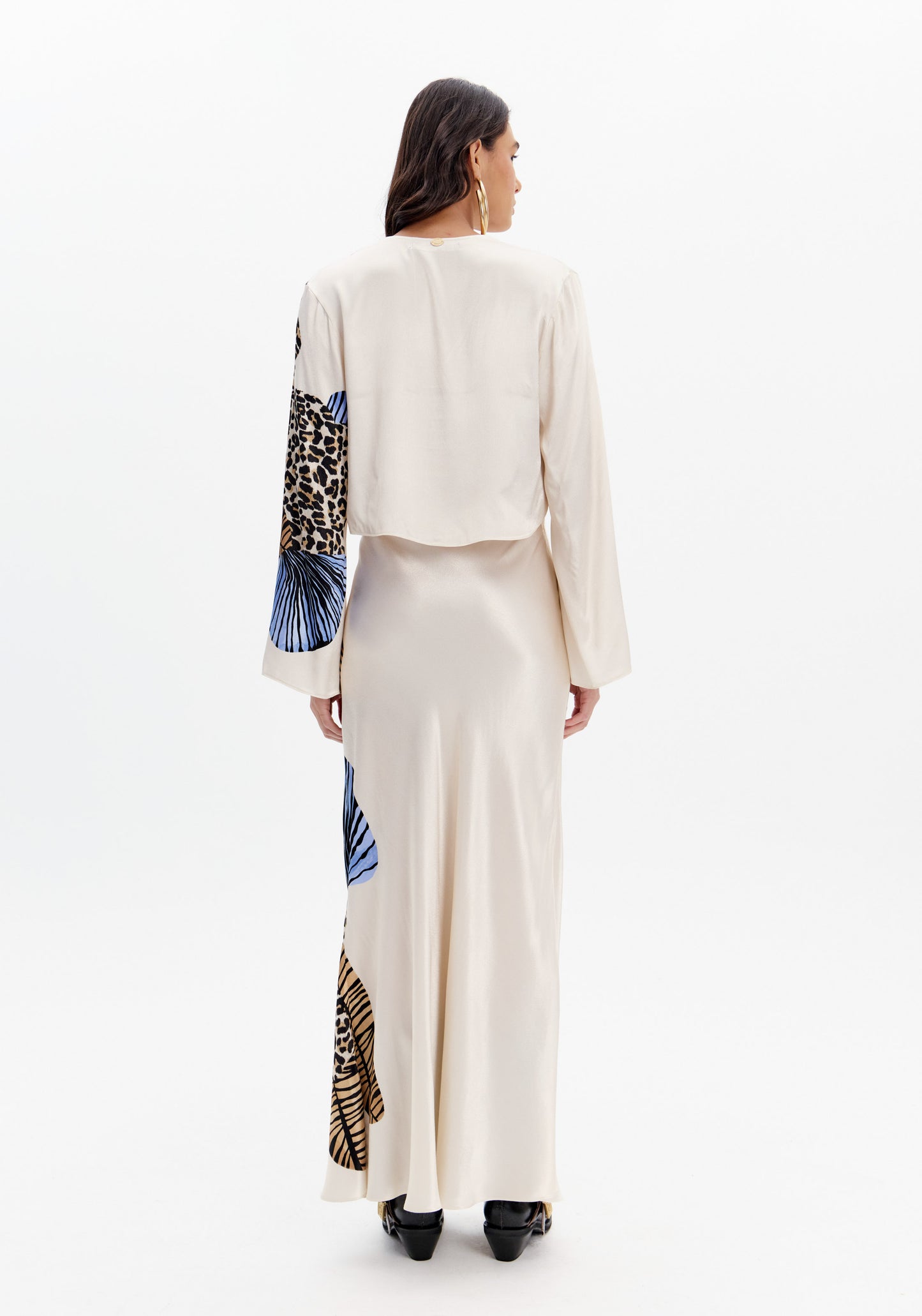BLUSA COM PRINT