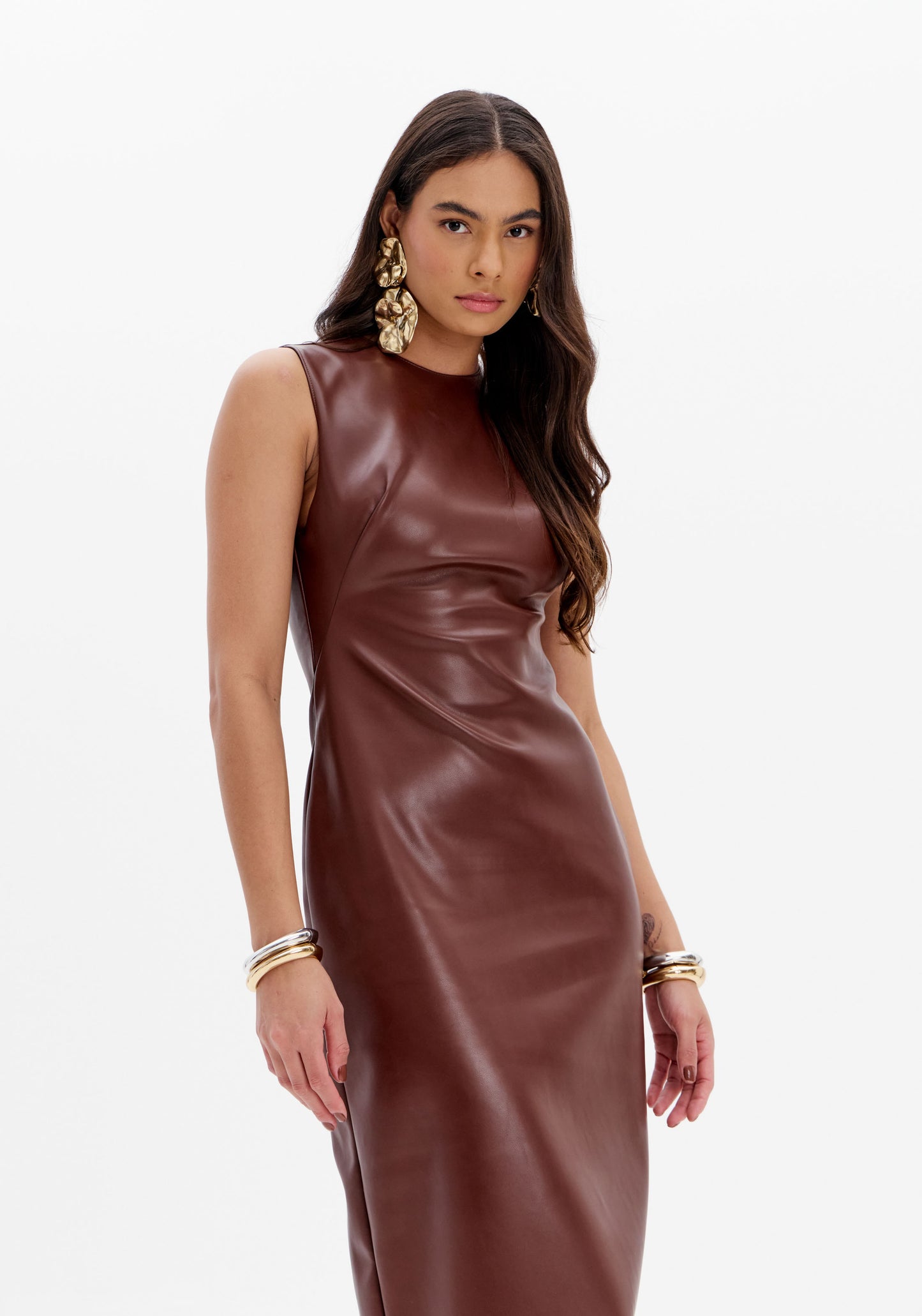 VESTIDO DE ECOPELE