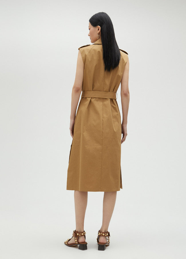 VESTIDO COM BOTÕES E CINTO