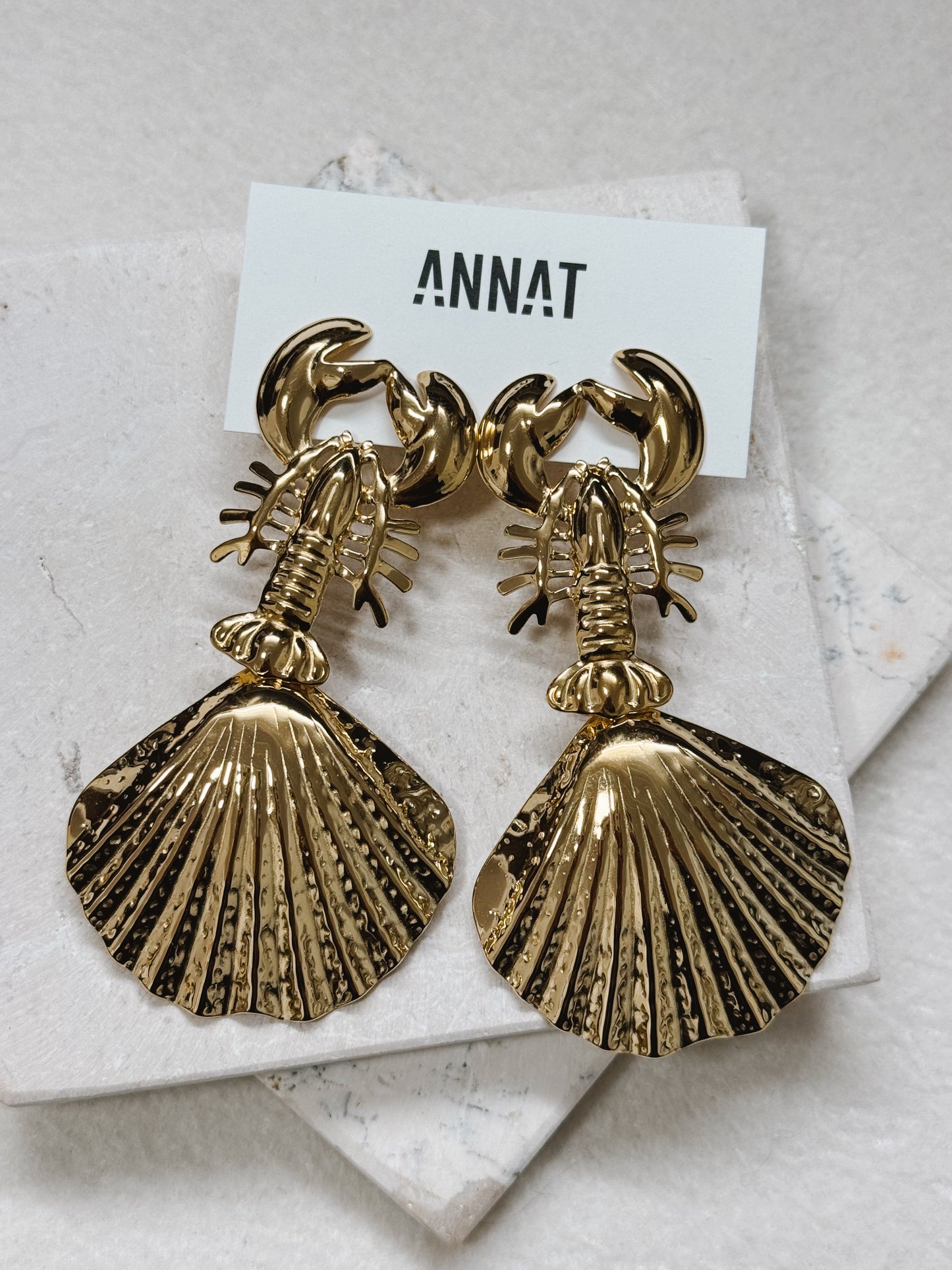 BRINCOS LAGOSTA CONCHITA