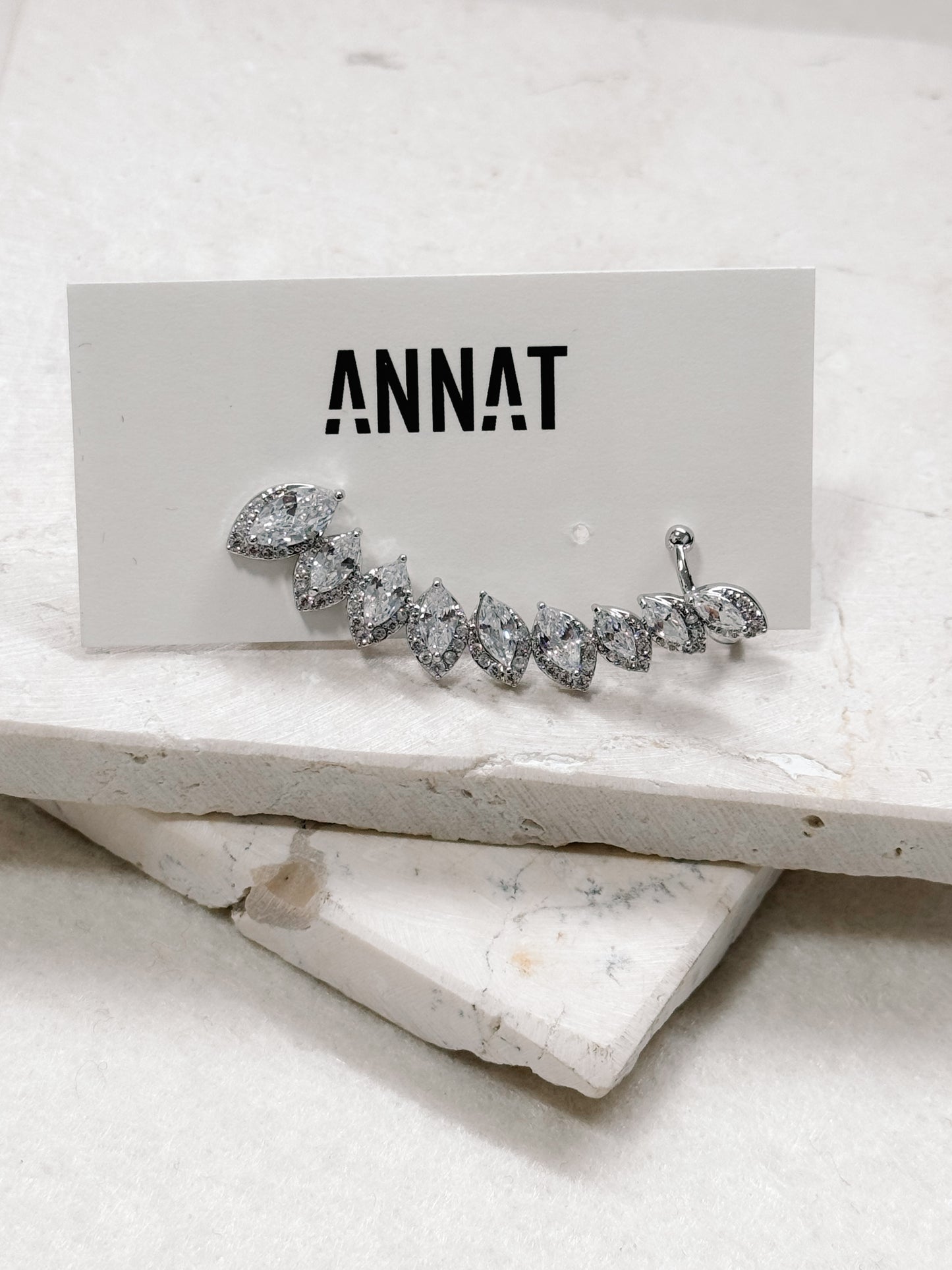 EAR CUFF COM CRISTAIS SWAROVSKI