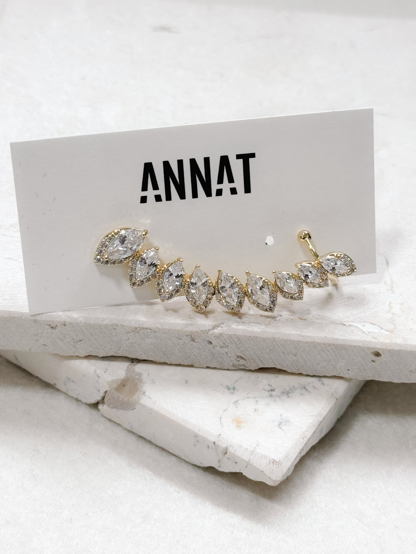 EAR CUFF COM CRISTAIS SWAROVSKI