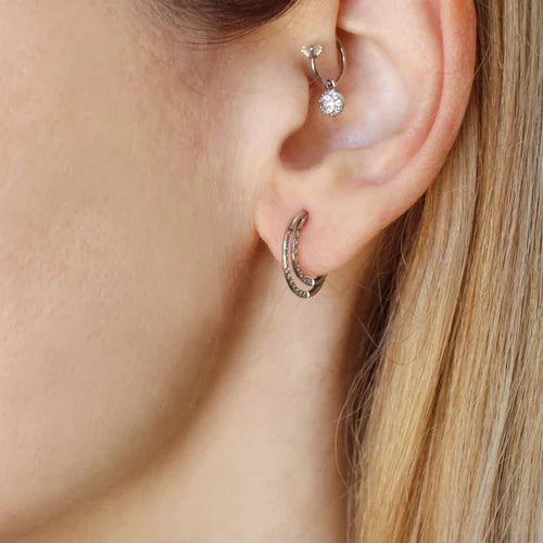 PIERCING COM CRISTAIS