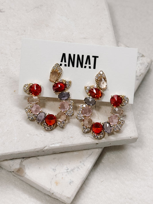 BRINCOS COM CRISTAL SWAROVSKI