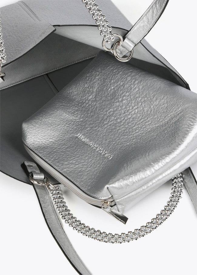MALA SHOPPER COM EFEITO METALIZADO (+ CORES DISPONÍVEIS)