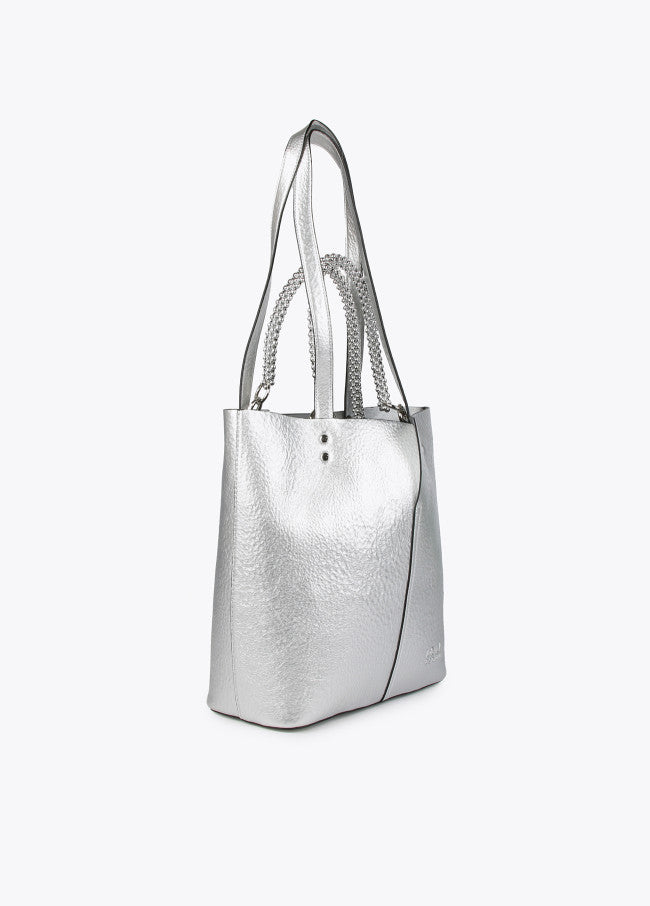 MALA SHOPPER COM EFEITO METALIZADO (+ CORES DISPONÍVEIS)