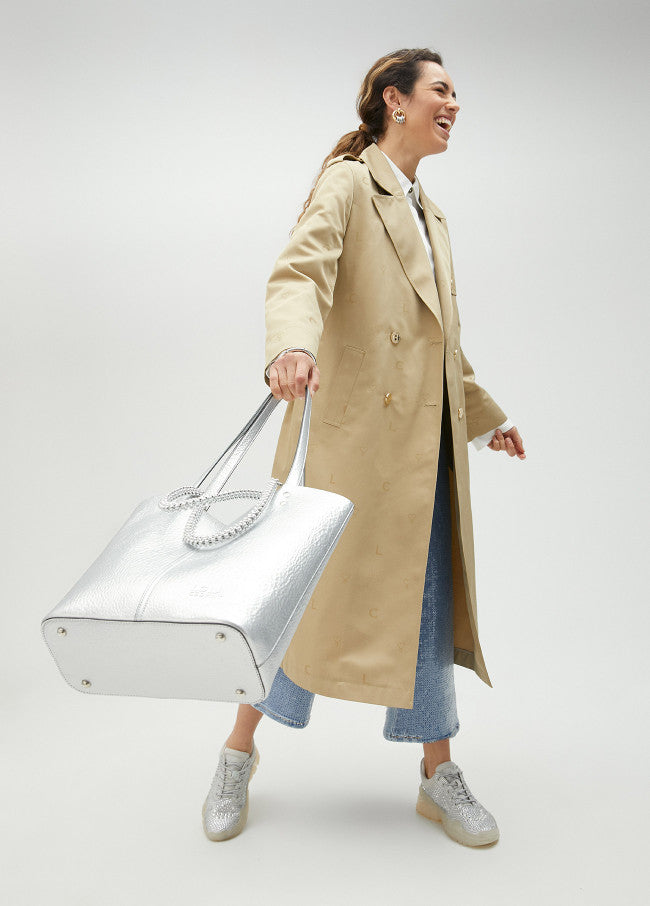 MALA SHOPPER COM EFEITO METALIZADO (+ CORES DISPONÍVEIS)