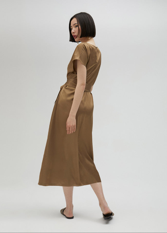 VESTIDO ACETINADO